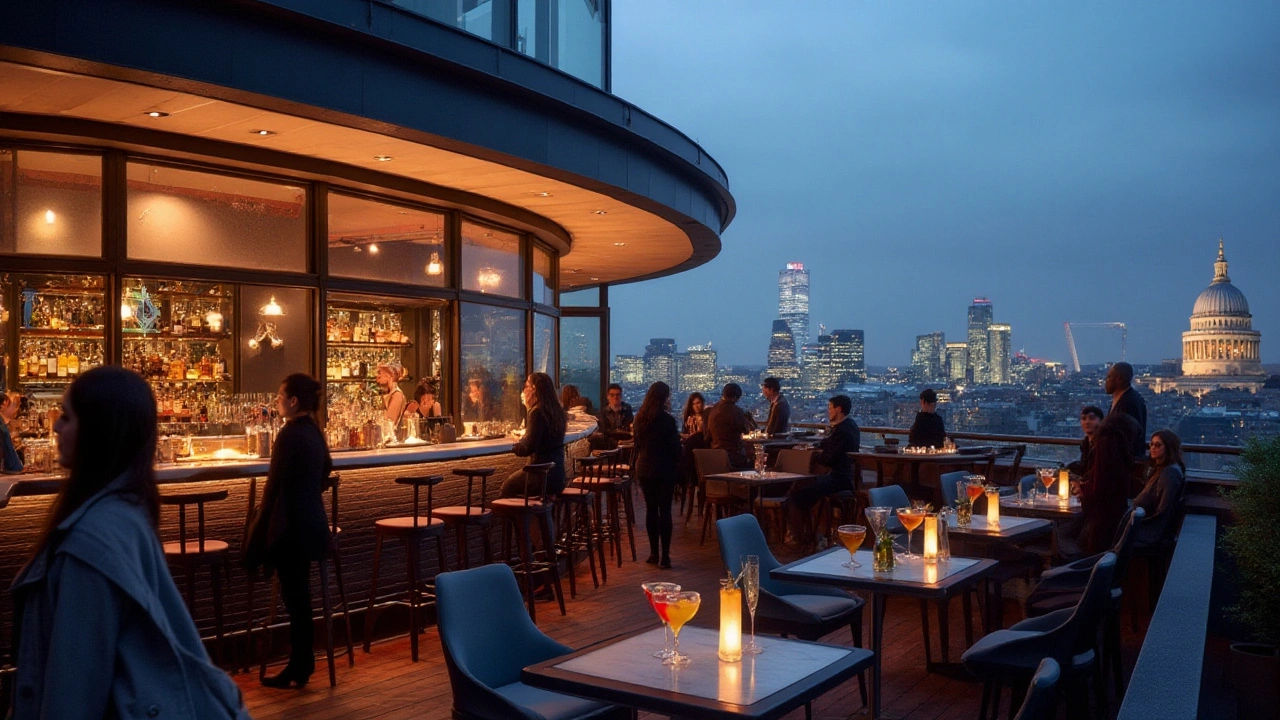 London Rooftop Bars: Sip Signature Cocktails with a Skyline View