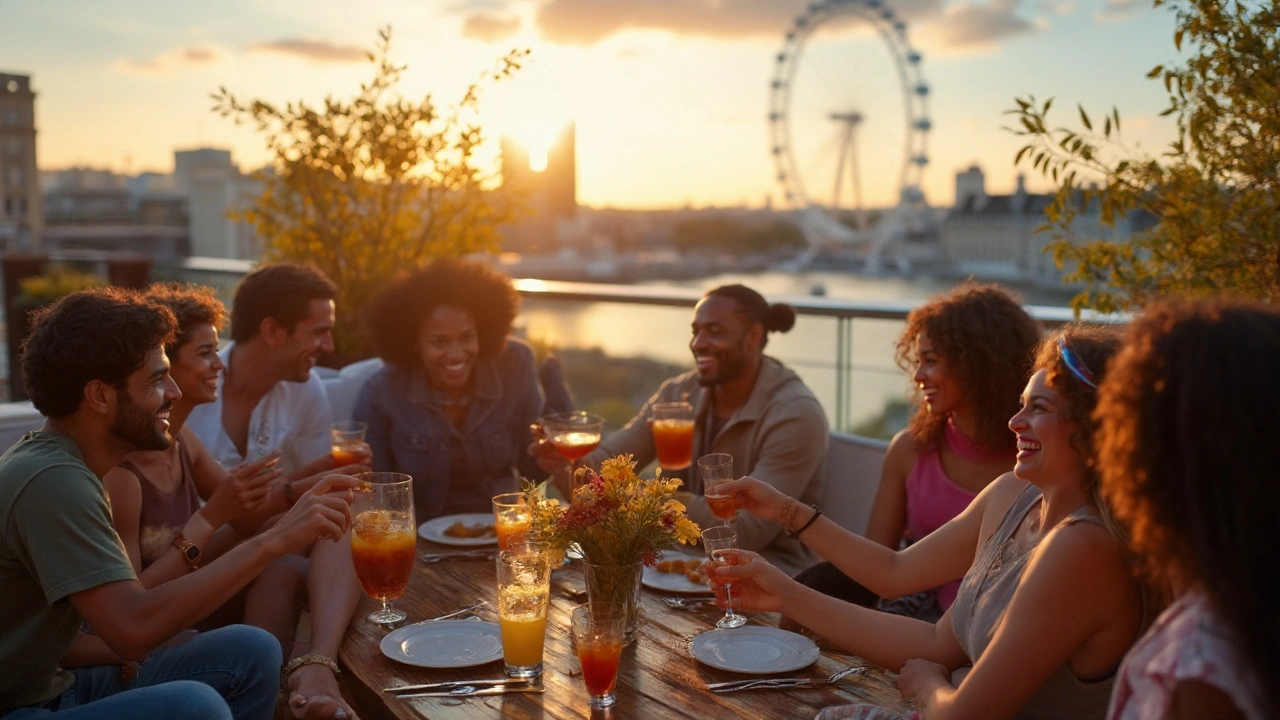 What Makes the Experience: Drinks, Food, and That London Vibe